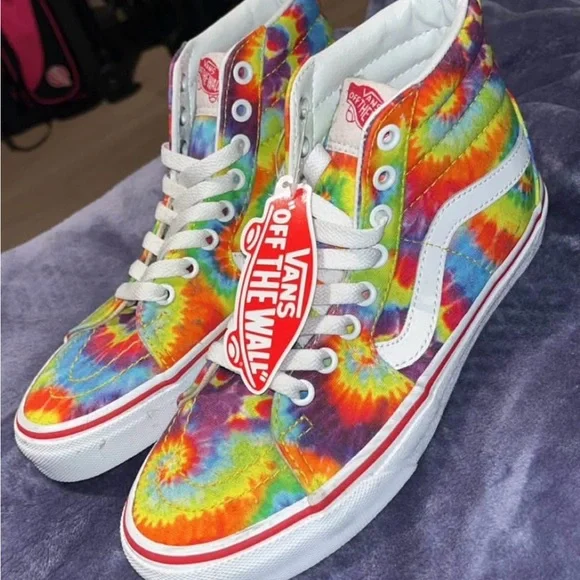 Vans Multicolor Tie-Dye High-Tops - Picture 1 of 3